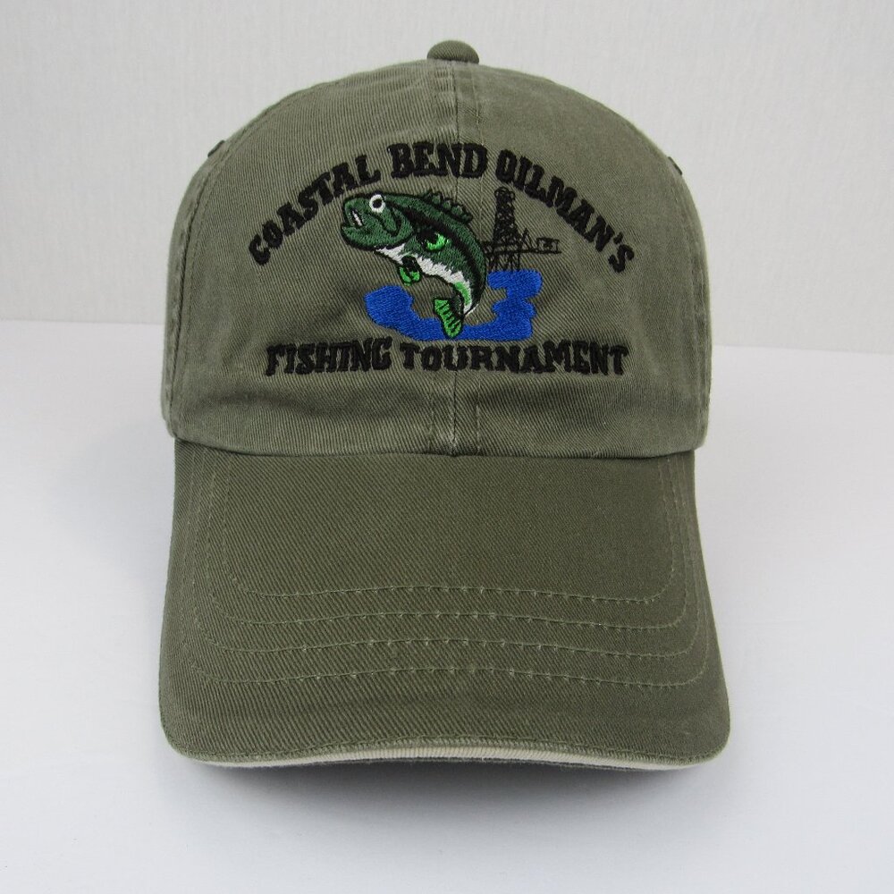 Coastal Bend Oilman's Fishing Tournament Cap Adult Men's Embroidered OC Hat